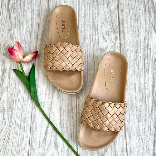 ⭐Celestialshoe.ph Georgie Fully Coated Birks Flat Slip-ons