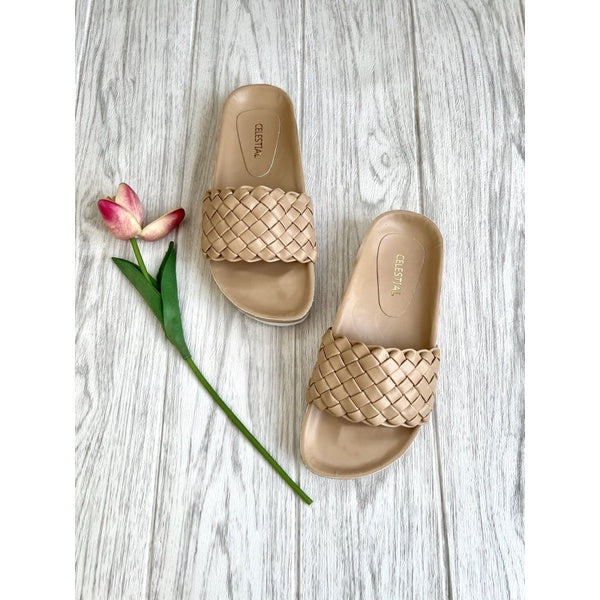 ⭐Celestialshoe.ph Georgie Fully Coated Birks Flat Slip-ons