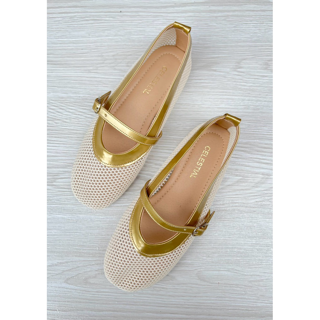 ⭐️Celestialshoe.ph Katrice Mesh Flat Doll Shoes