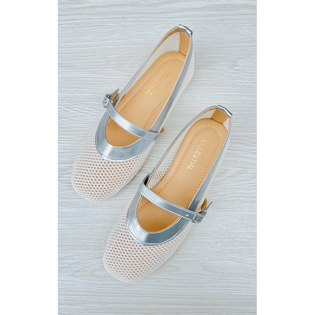 ⭐️Celestialshoe.ph Katrice Mesh Flat Doll Shoes