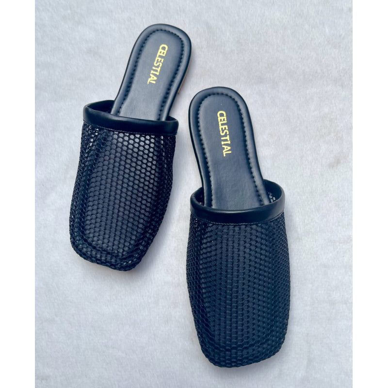 ⭐️Celestialshoe.ph Krista Net Flat Mules