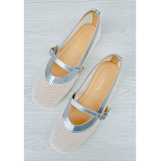 ⭐️Celestialshoe.ph Katrice Mesh Flat Doll Shoes