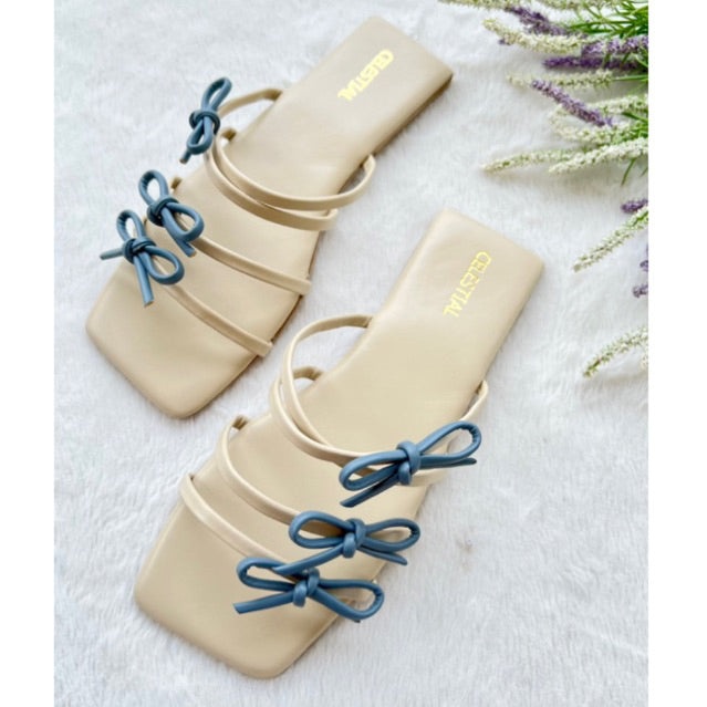 ⭐️Celestialshoe.ph Elisse Coquette Flat Soft Padded Sandals