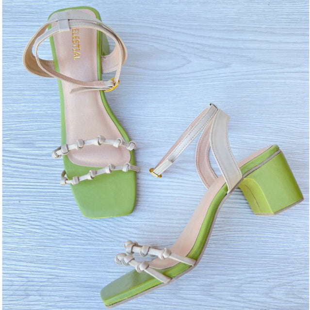 ⭐️Celestialshoe.ph Chona 2inches Heels (2 tone)