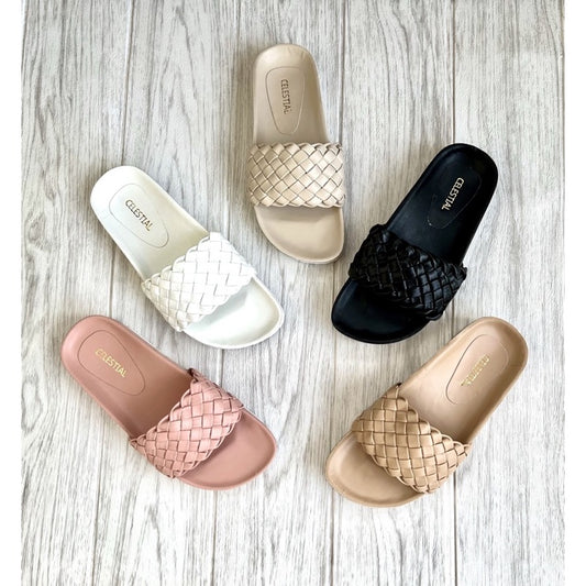 ⭐Celestialshoe.ph Georgie Fully Coated Birks Flat Slip-ons