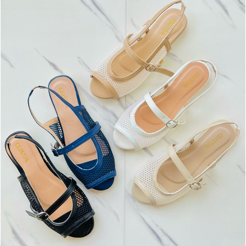 ⭐️Celestialshoe.ph Sabby Flat Mesh Sandals