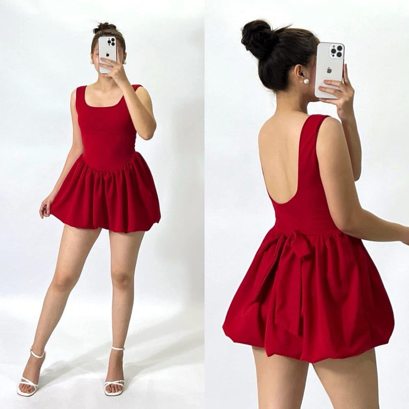 ⭐️Celestialshoe.ph Rita Ribbon Balloon Dress
