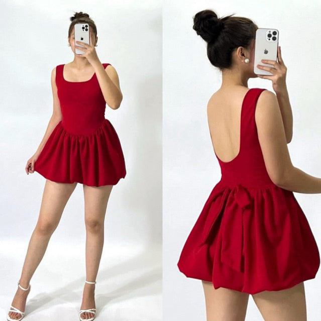 ⭐️Celestialshoe.ph Rita Ribbon Balloon Dress