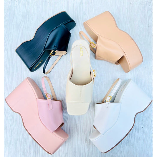 ⭐️Celestialshoe.ph Issa 4inches Platform Wedge